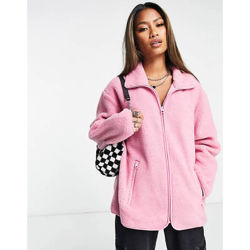 Pink Fleece Jacket - William Jacket