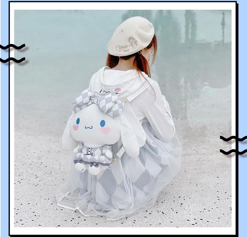 Pre-order Sanrio collaboration Cinnamoroll plush bag