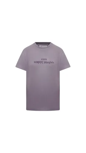 Reverse Logo T-Shirt - Lilac