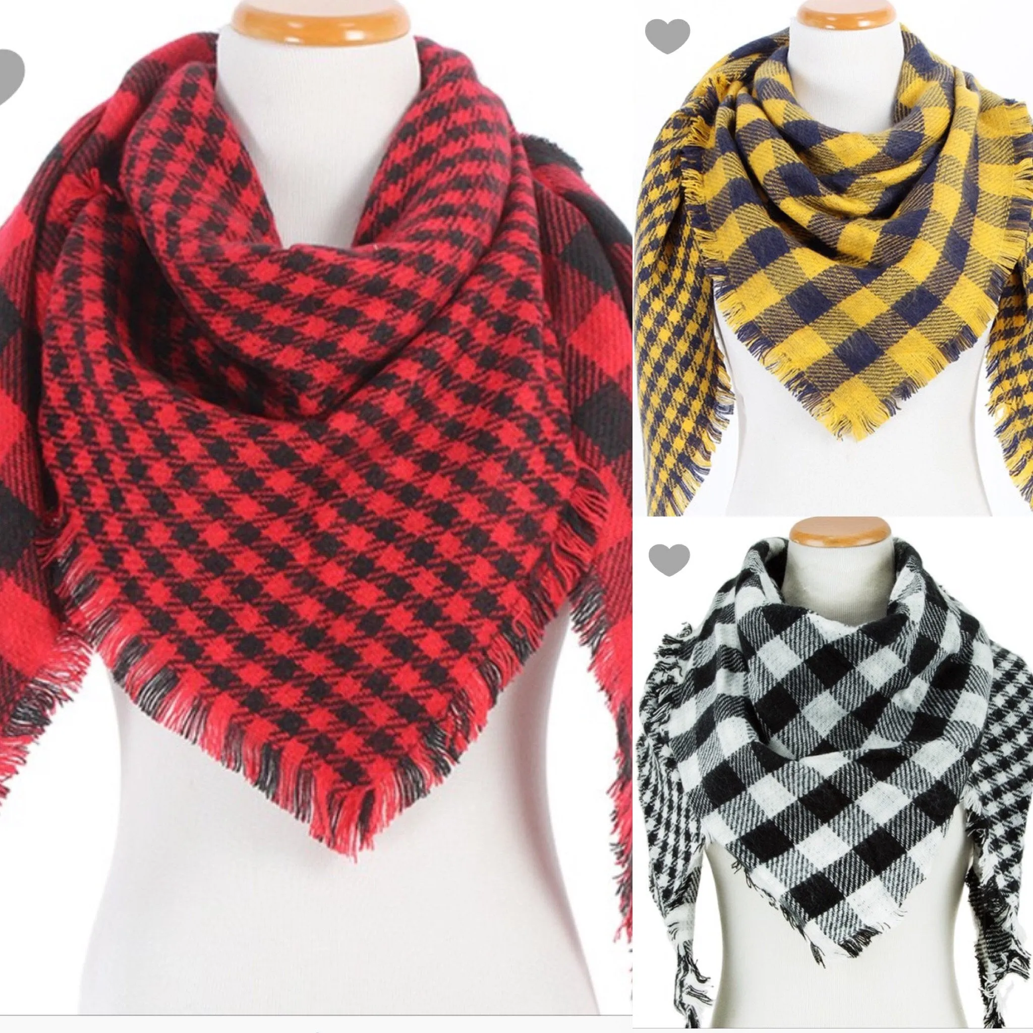 Reversible Madd For Plaid Scarf