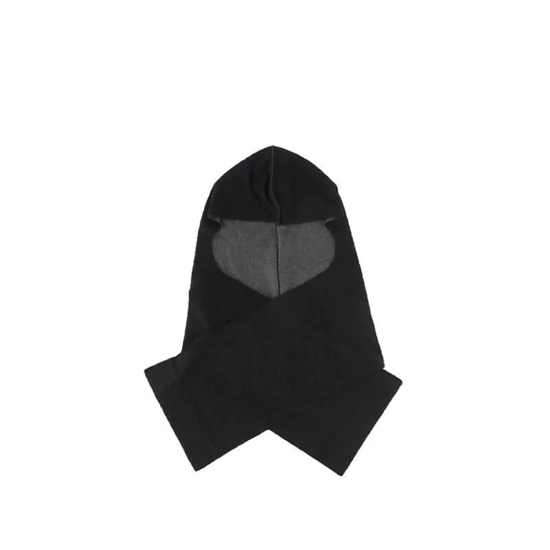 Scarf Hood - Black / Grey