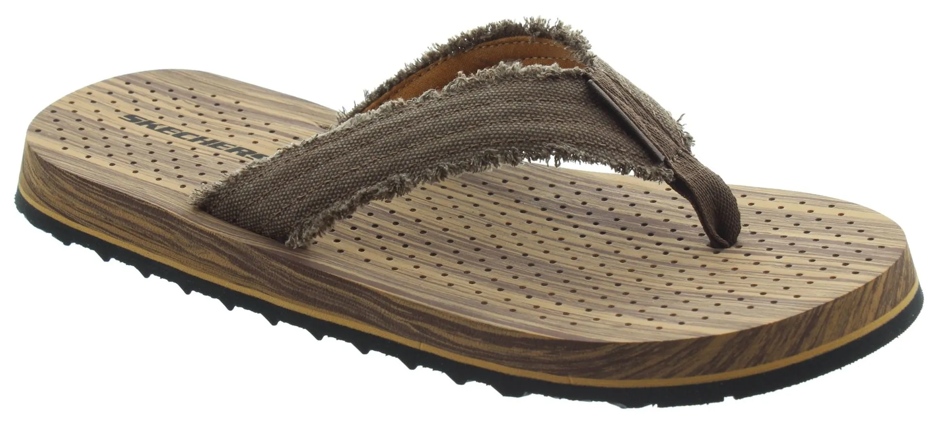 SKECHERS Mens 205098 Tantric Fritz Toepost Sandals In Brown