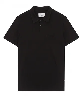 SOL ANGELESCLASSIC SHORT SLEEVE POLO IN COTTON FT CHEST POCKET