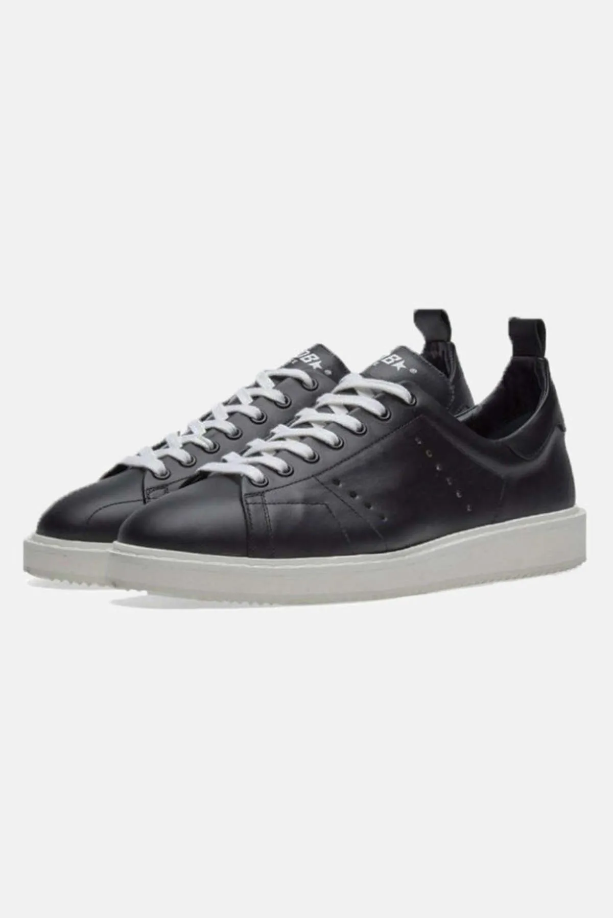 Starter Low Top Sneaker - Black/White Sole