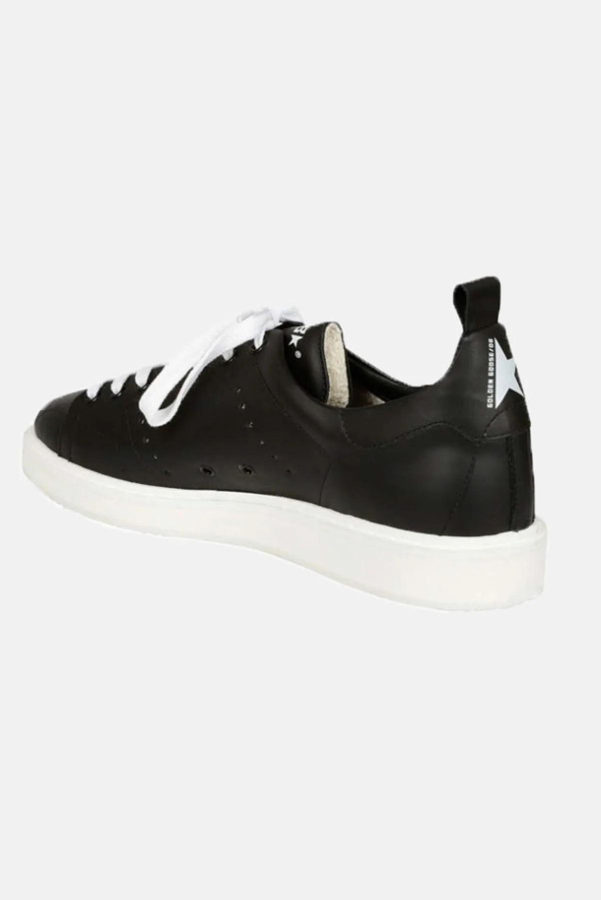 Starter Low Top Sneaker - Black/White Sole