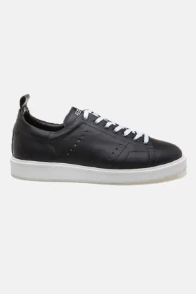 Starter Low Top Sneaker - Black/White Sole