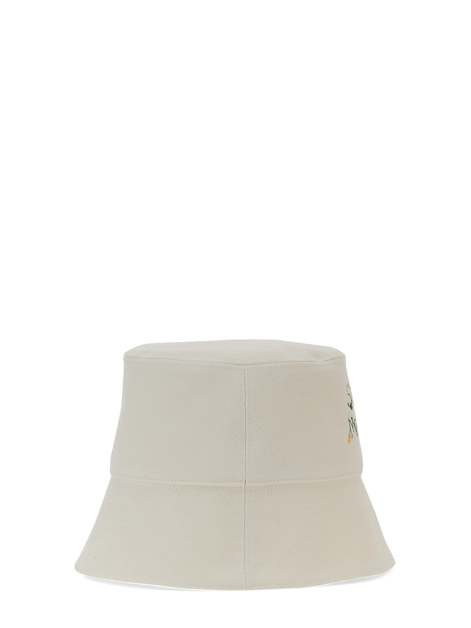 STELLA McCARTNEY    COTTON LOGO BUCKET HAT