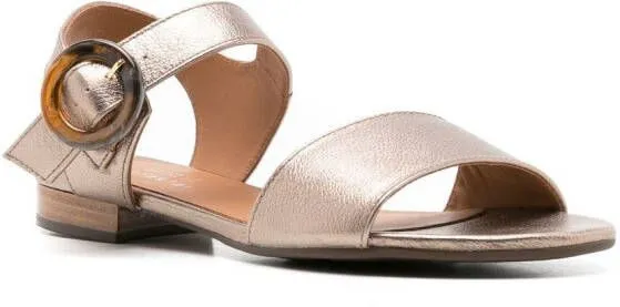 Studio Chofakian Studio 123 flat sandals Gold