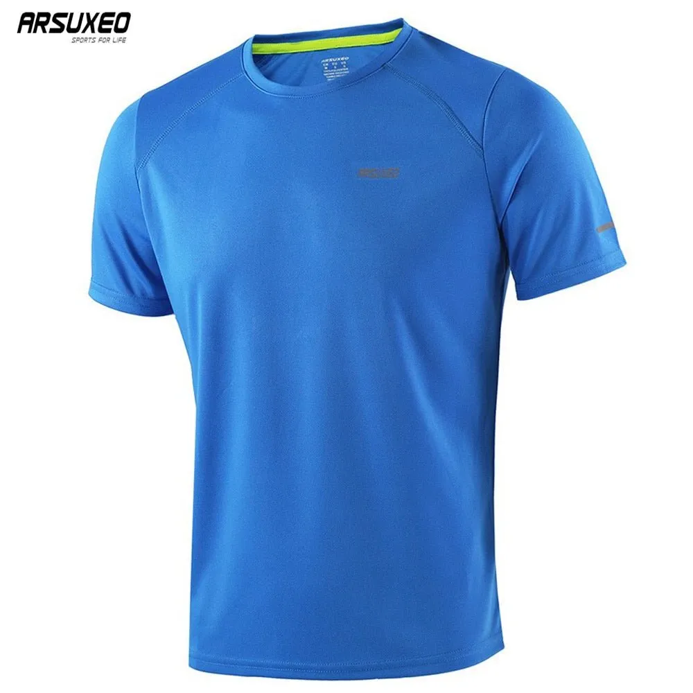 T-shirt de sport à manches courtes pour homme ARSUXEO - Running