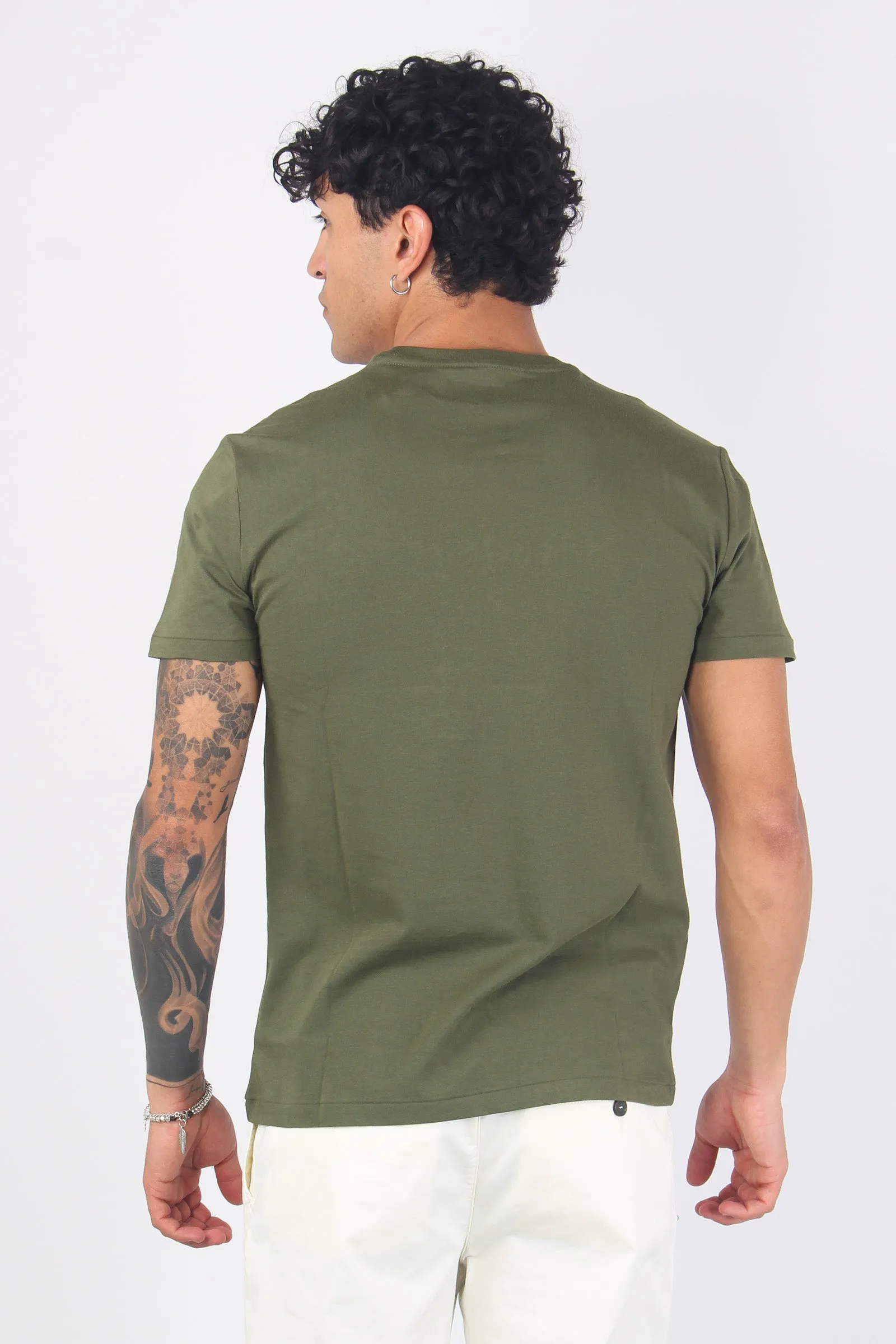 T-shirt Jersey Manica Corta Dark Sage