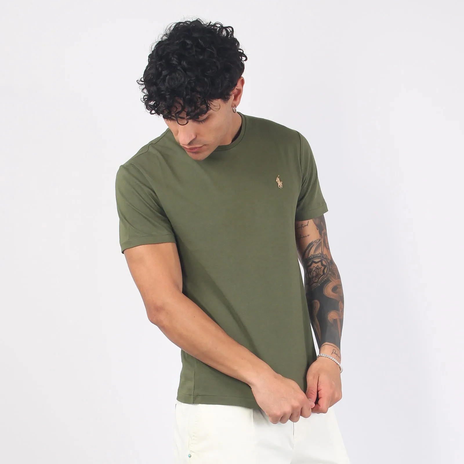 T-shirt Jersey Manica Corta Dark Sage