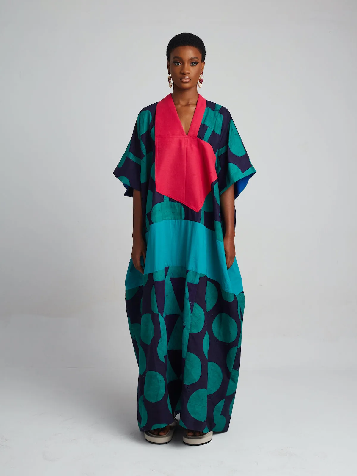 Teal Accra Dress