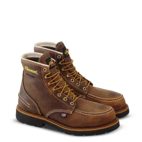 Thorogood 1957 Series Waterproof 6 Crazyhorse Moc Steel Toe MAXWear90 #804-3696