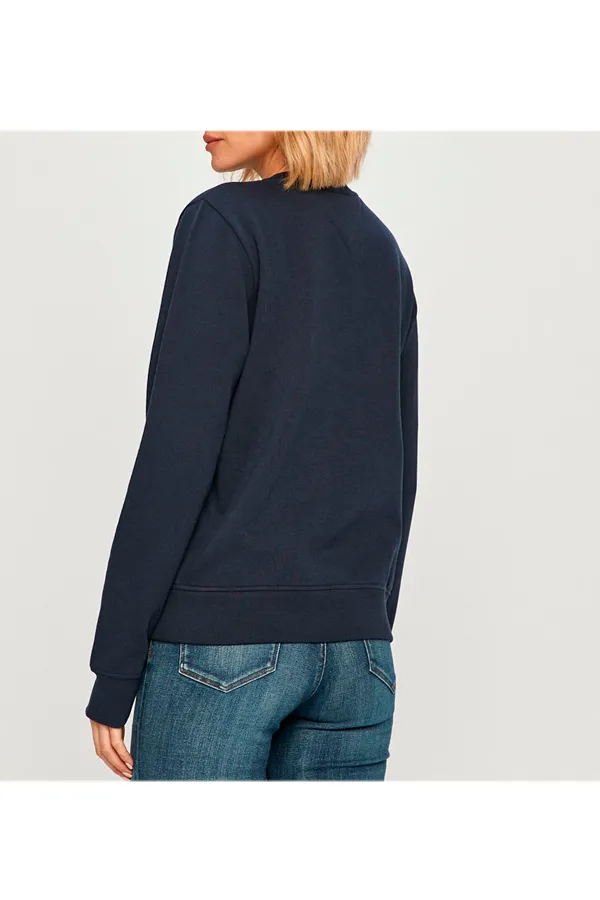 Tommy Hilfiger Women TJW Crew Sweatshirt Navy