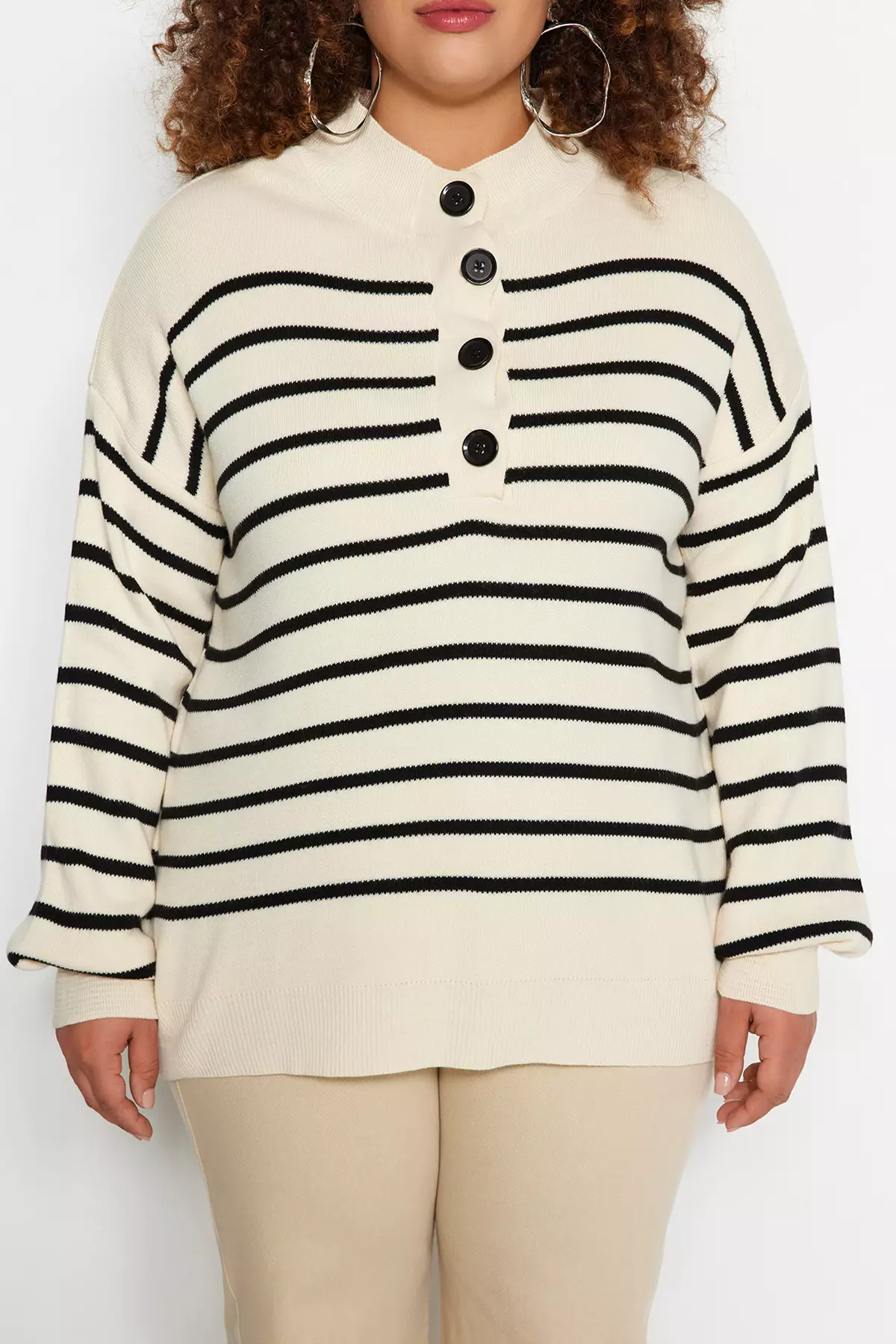 Trendyol Striped Knitwear Sweater