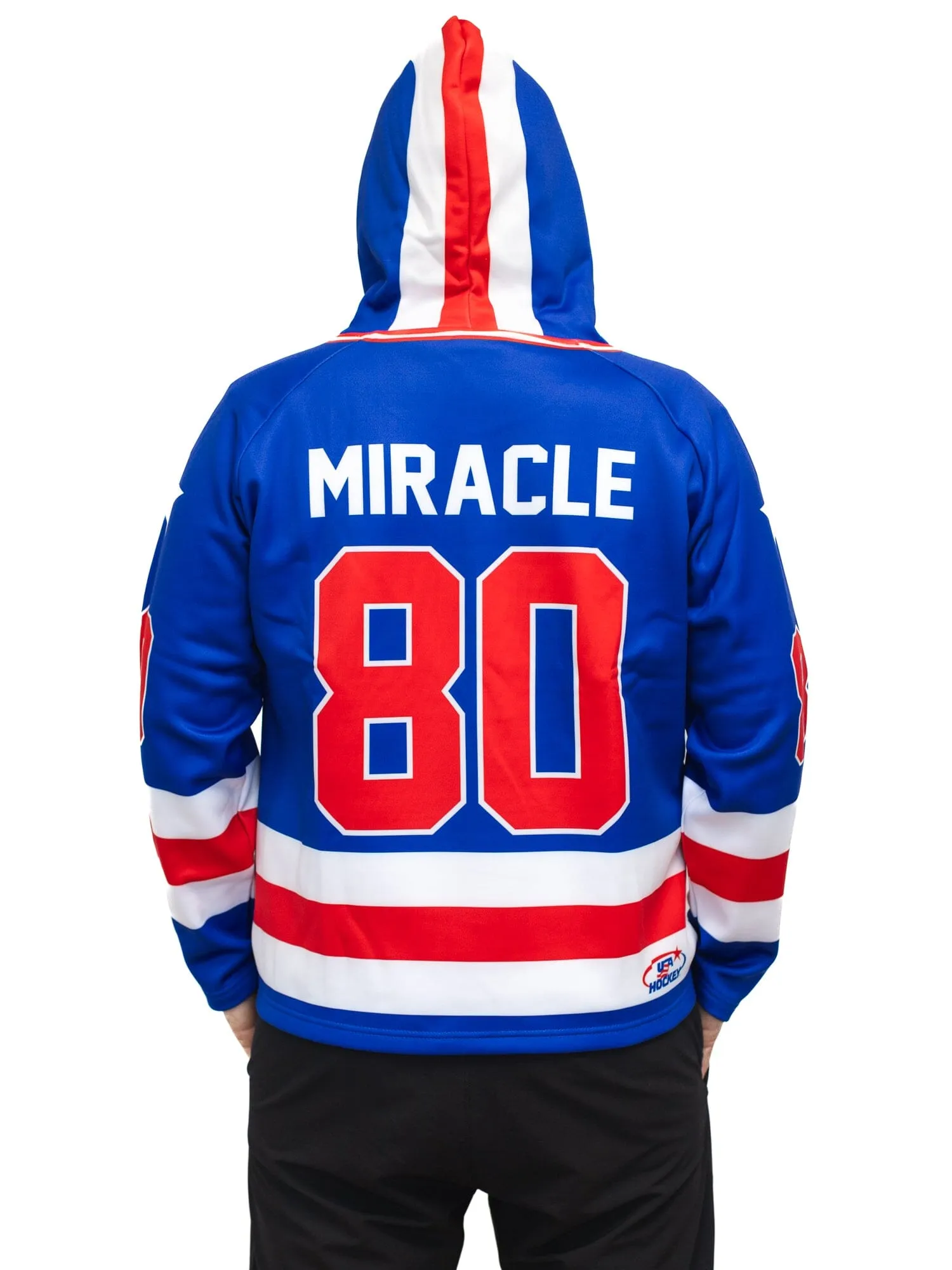 USA Miracle on Ice 1980 Hockey Hoodie