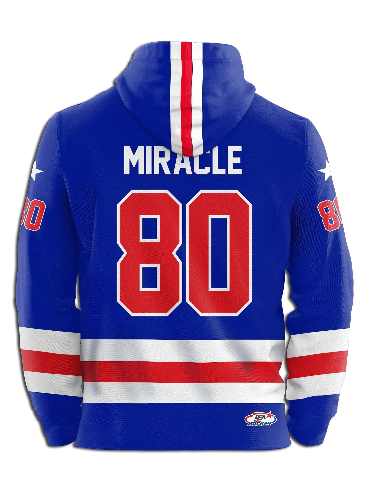 USA Miracle on Ice 1980 Hockey Hoodie