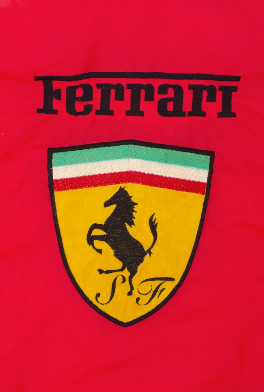 Vintage Ferrari Coat | Vintage Clothing Shop Hull