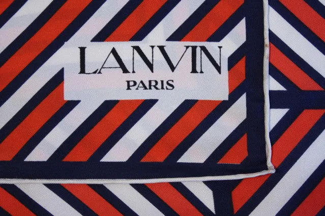 Vintage Late 60's LANVIN Scarf