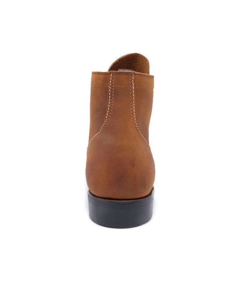 W.M Moorby Men Toe Cap Service Boot (2824) Whisky Kodiak