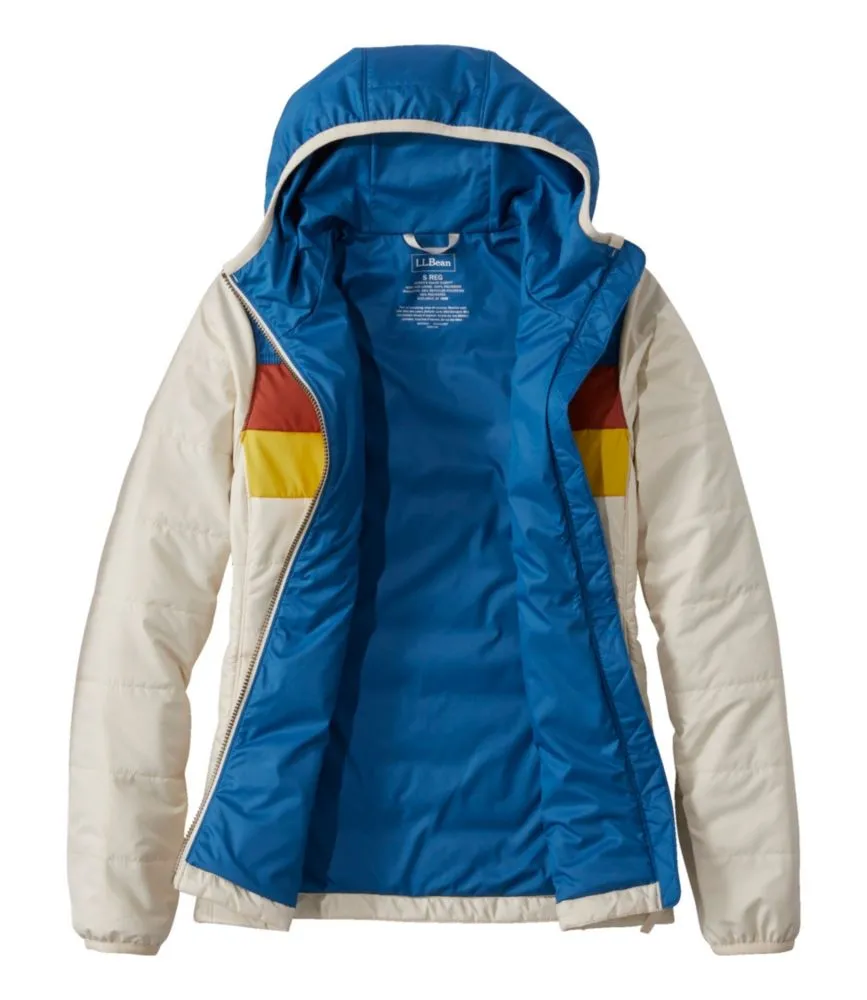 Women's Mountain Classic Puffer Hooded Jacket, Colorblock