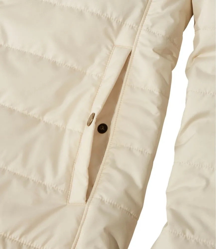 Women's Mountain Classic Puffer Hooded Jacket, Colorblock