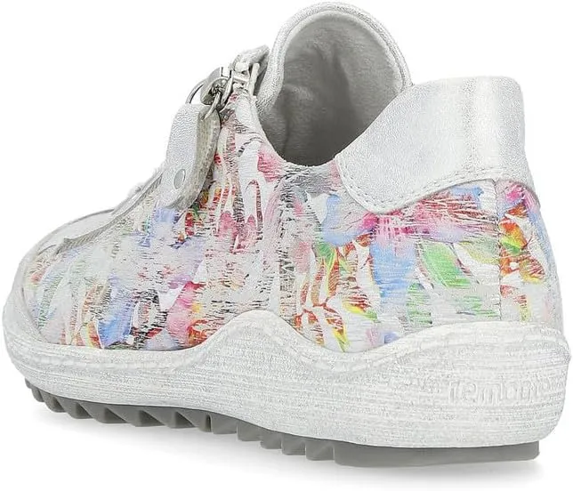 WOMEN'S REMONTE LIV 02 ZIP SNEAKER | ICE / MULTIFLOWER