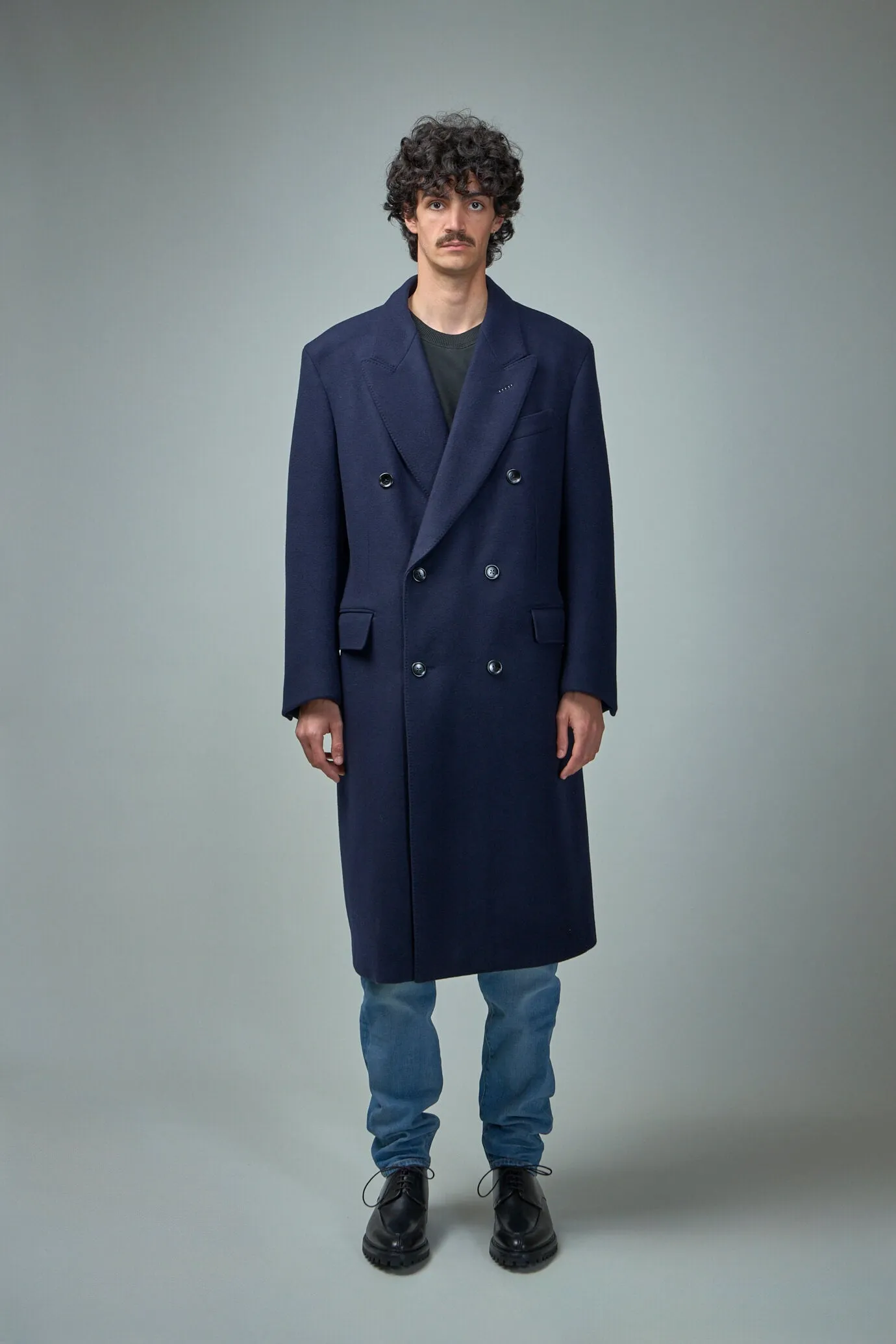 Wool Japanese Felt Atticus DB Coat