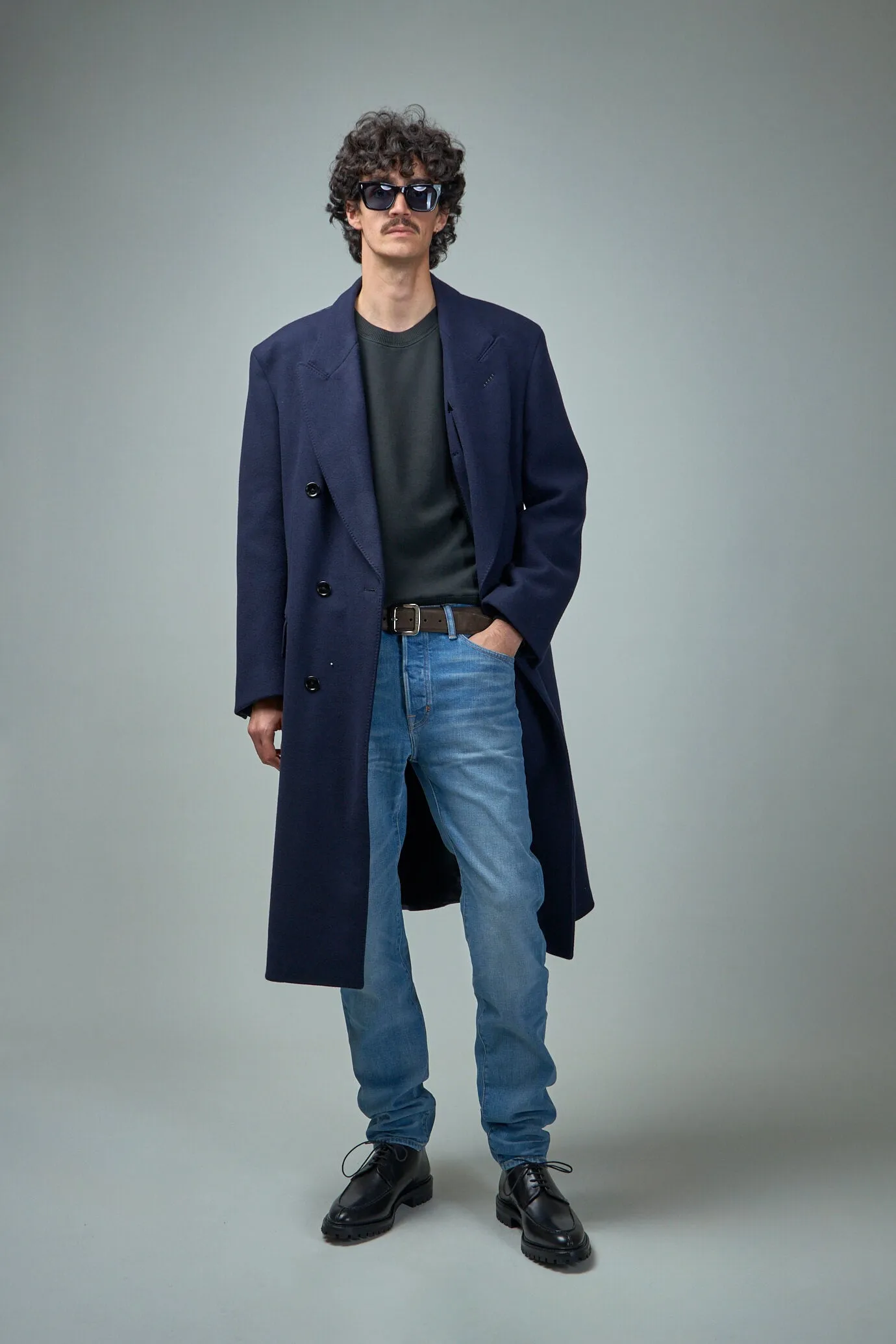 Wool Japanese Felt Atticus DB Coat