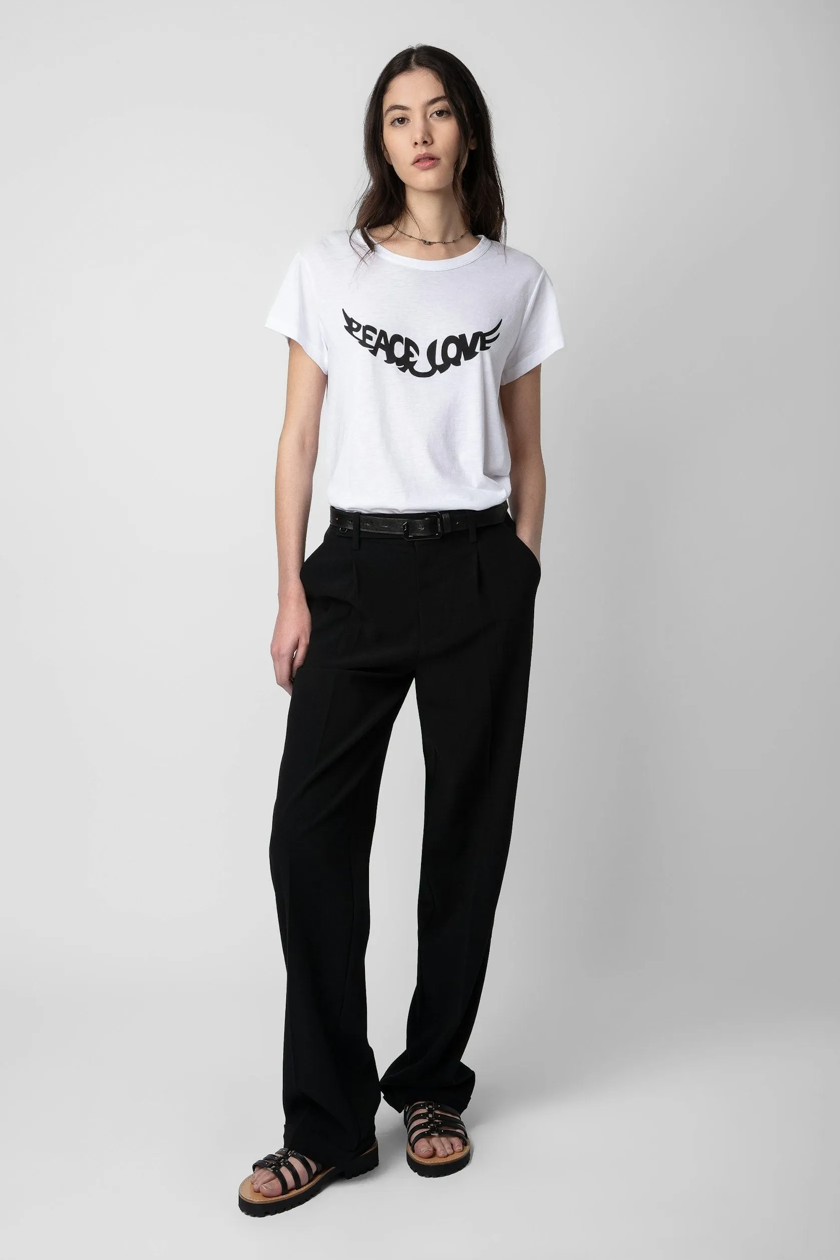 Zadig & Voltaire Woop Peace & Love Wings T-shirt