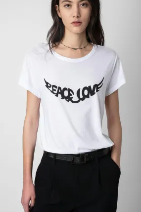 Zadig & Voltaire Woop Peace & Love Wings T-shirt